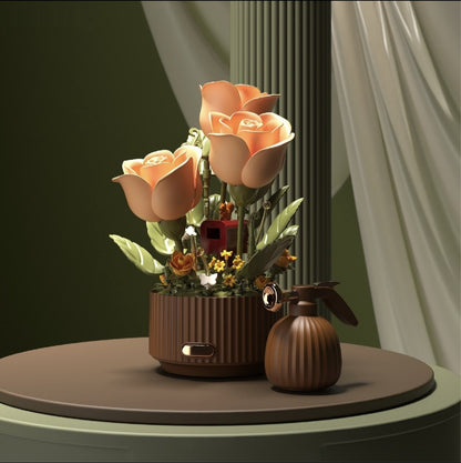 Dynamic Wooden Flower Bouquet