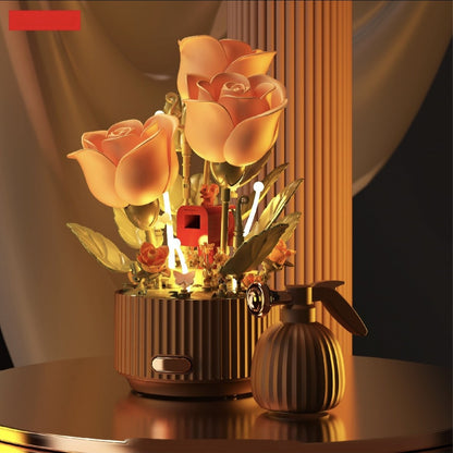 Dynamic Wooden Flower Bouquet