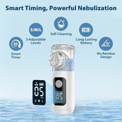 Pro Rechargeable Ultrasonic Nebulizer.