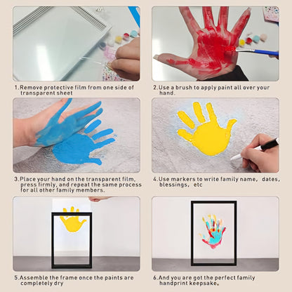 Family Handprint Kit (Wooden Frame)