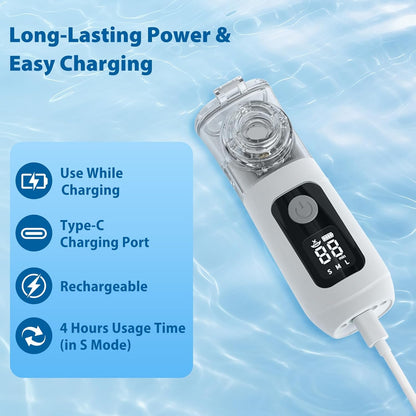 Pro Rechargeable Ultrasonic Nebulizer.