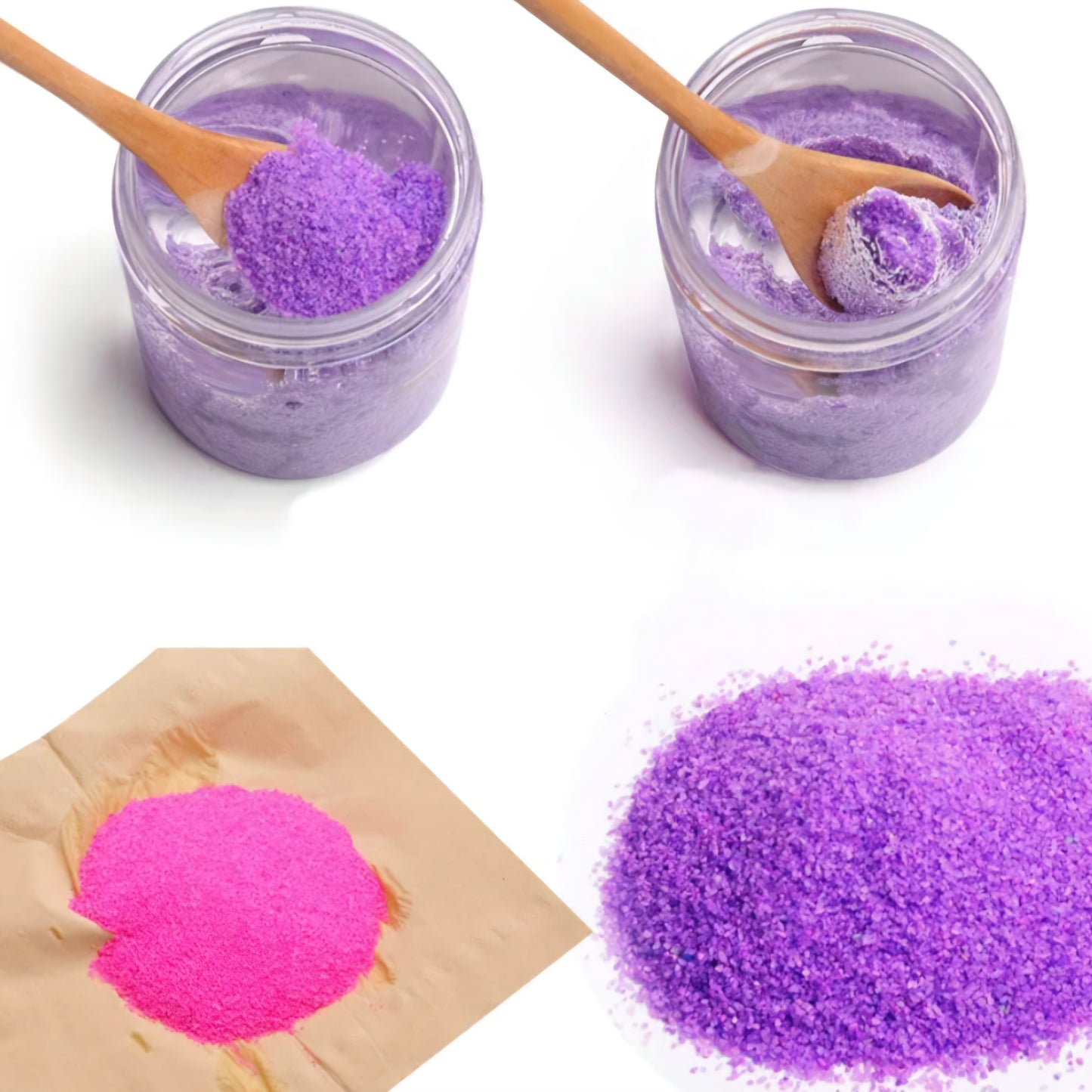 Ocean Magic Sand Play Kit – 6 Color Sensory Creative Sand Set