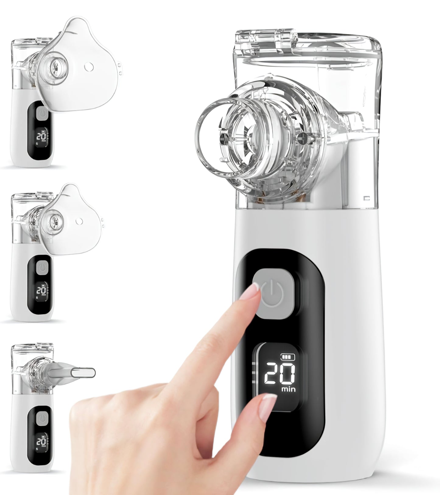 Pro Rechargeable Ultrasonic Nebulizer.