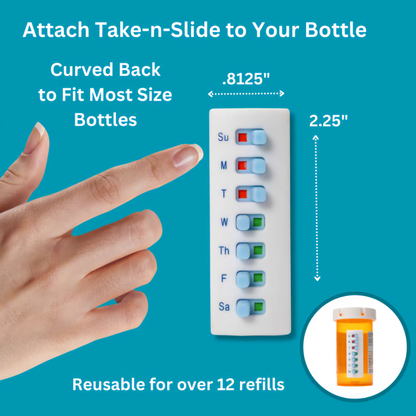 Pill Tracker and Reminder ( Reusable trackers)